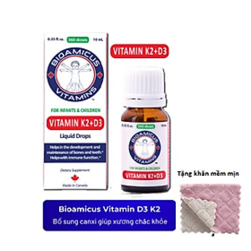 BioAmicus Vitamin D3K2MK7 10ml
