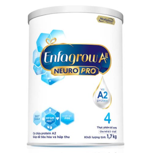 Sữa Enfagrow A2 Neuro Pro số 4 1.7 kg (3 – 6 tuổi)