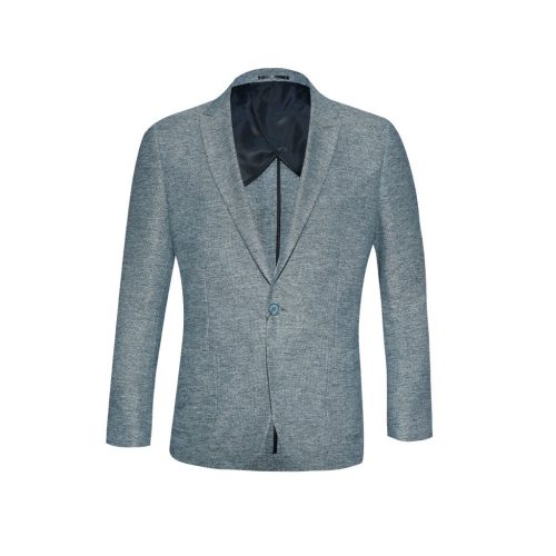 Áo blazer nam Owen BL23613 khoác demi màu xanh xám vest rời vải gỗ namu cao cấp dáng regular fit trẻ trung lịch lãm